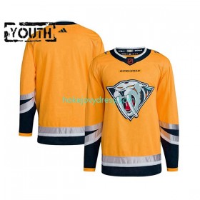 Dětské Hokejový Dres Nashville Predators Blank Adidas 2022-2023 Reverse Retro 2.0 Žlutá Authentic